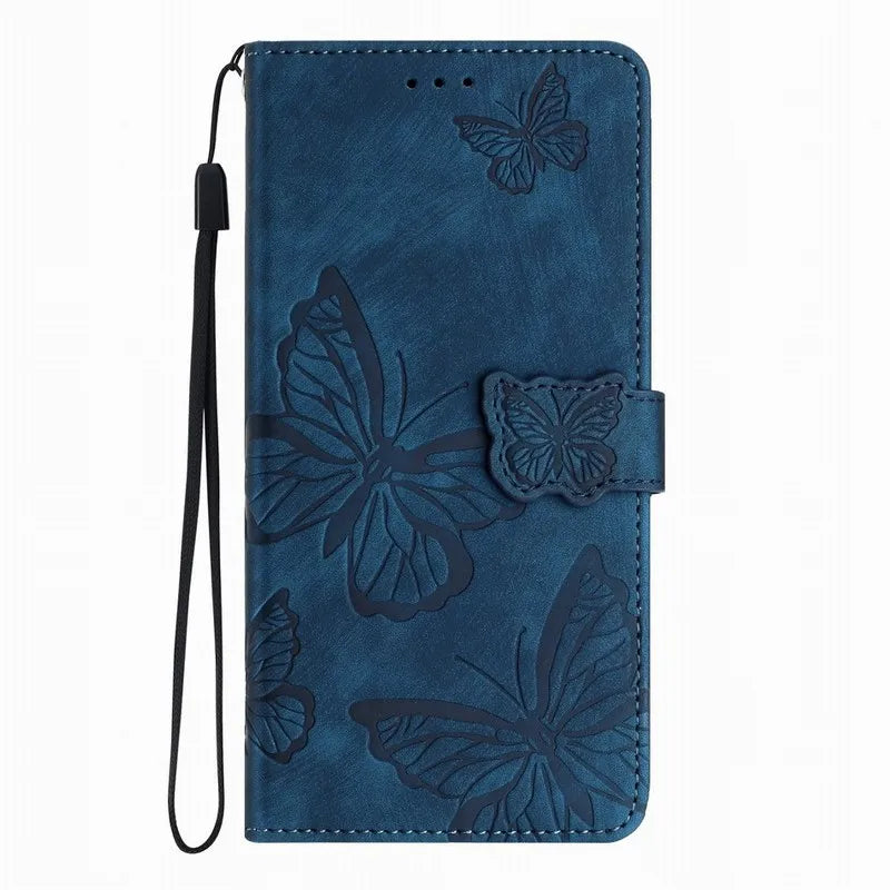 Butterfly Card Wallet Galaxy A Case - DealJustDeal