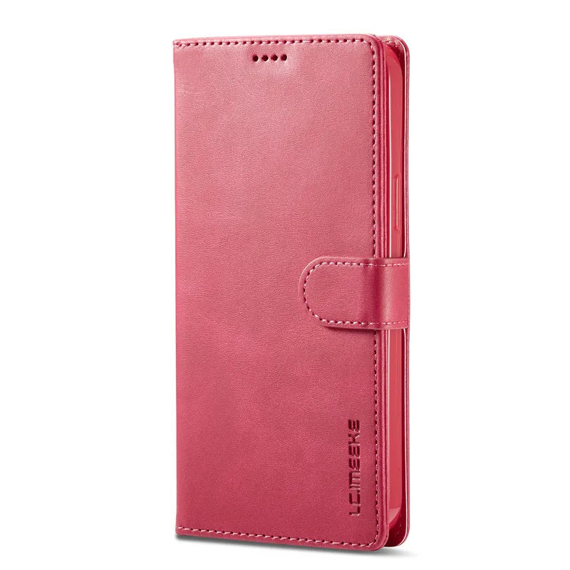 Magnetic Flip Leather iPhone Case - DealJustDeal