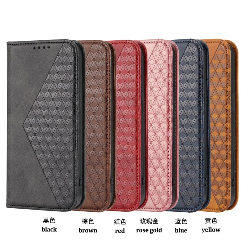 Flip Leather Wallet Galaxy A and M Case - DealJustDeal