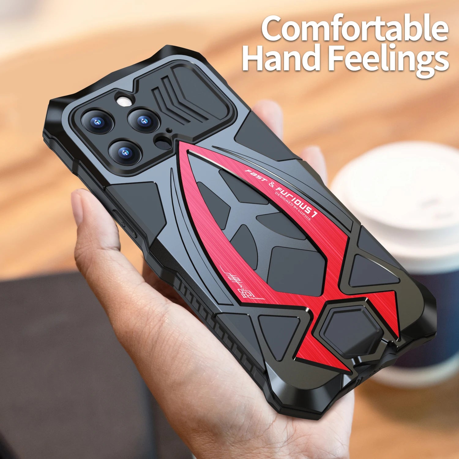 Shockproof Aluminum Outdoor Armor Anti-knock iPhone Case - DealJustDeal