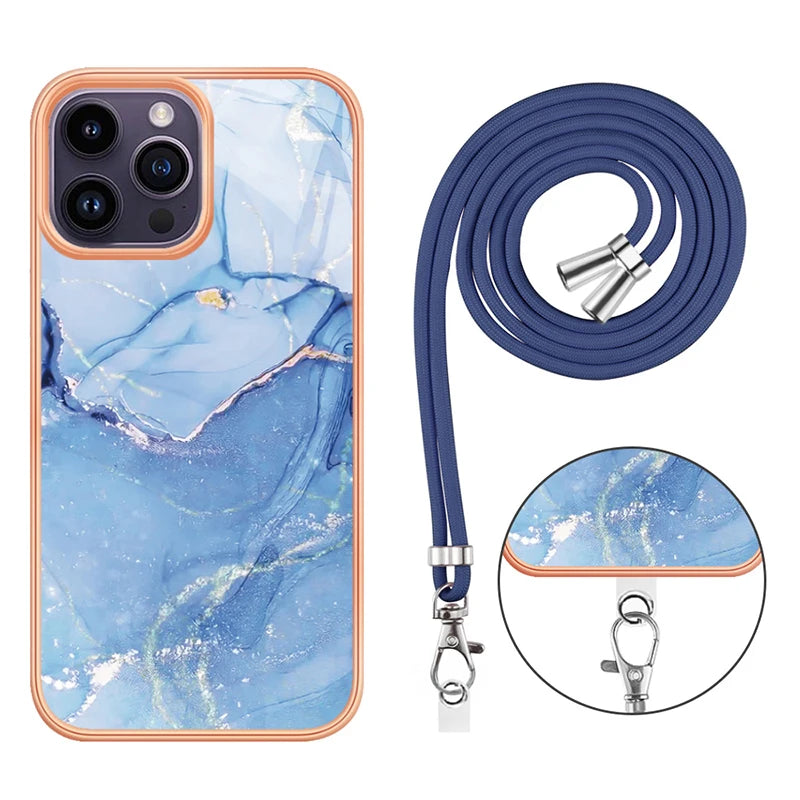 Crossbody Necklace Lanyard Cord iPhone Case - DealJustDeal