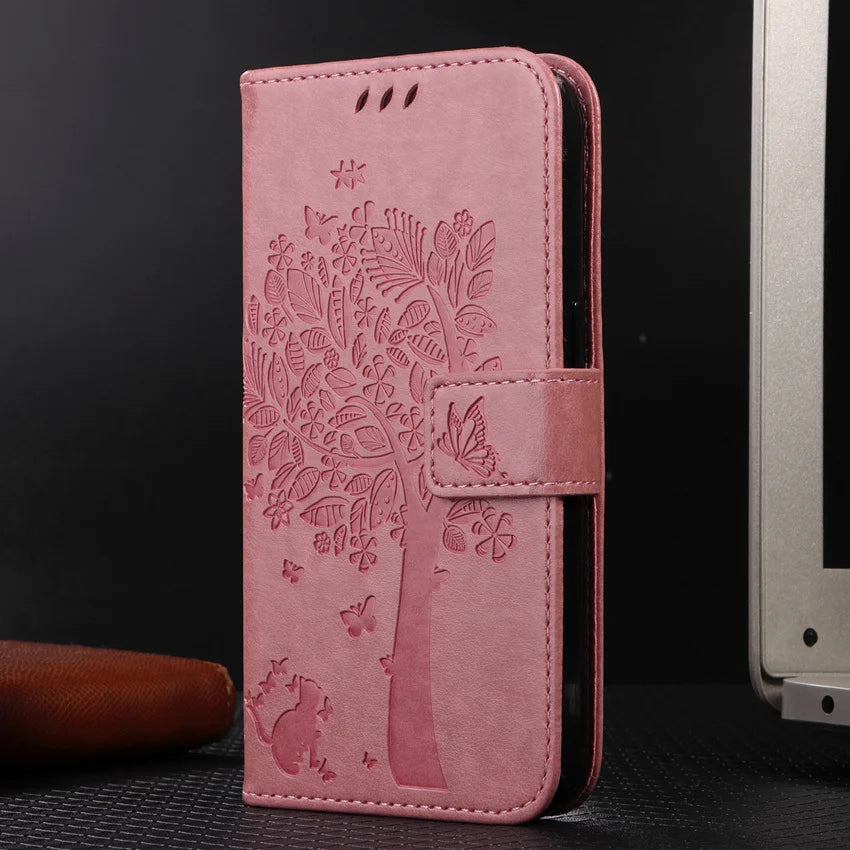 Wallet Card Slot Flip PU Leather Galaxy A Case - DealJustDeal