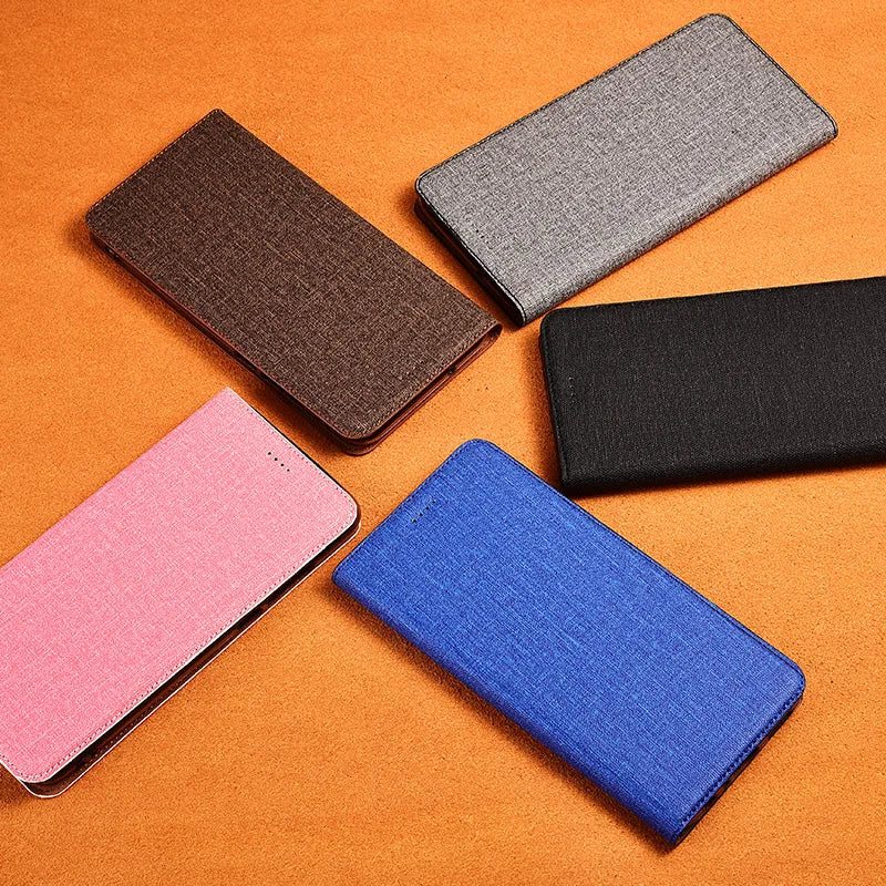 Magnetic Cotton Leather Flip Google Case - DealJustDeal