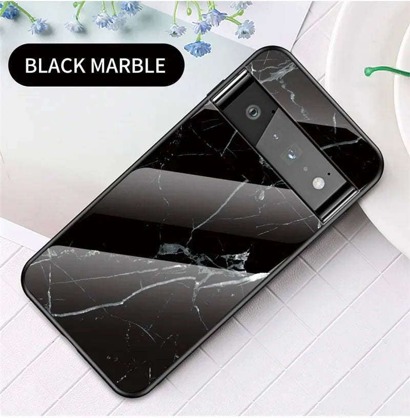 Armor Bumper Frame Hard Glass Back Google Case - DealJustDeal