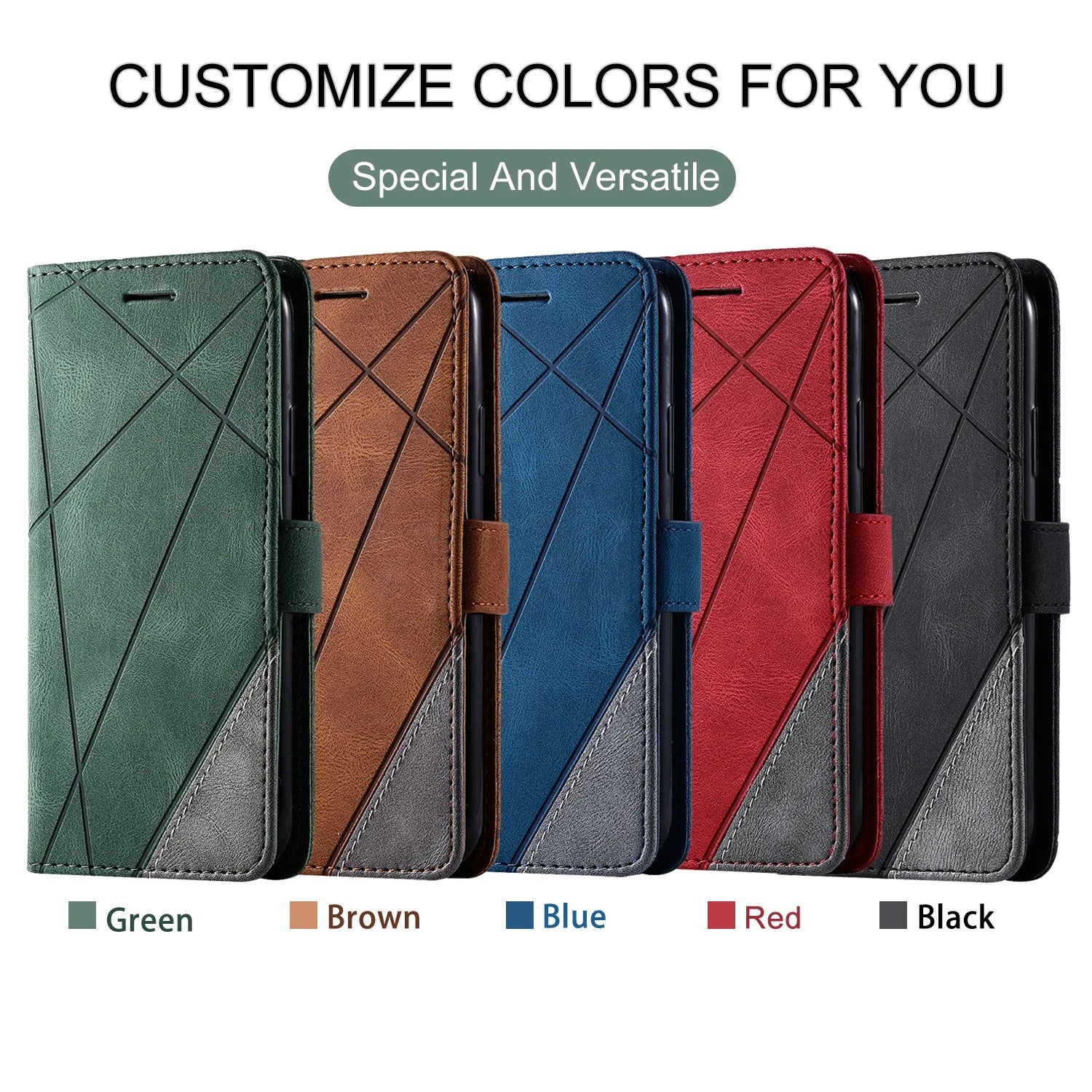 Card Slot Wallet Leather Galaxy A, Note and S Case - DealJustDeal