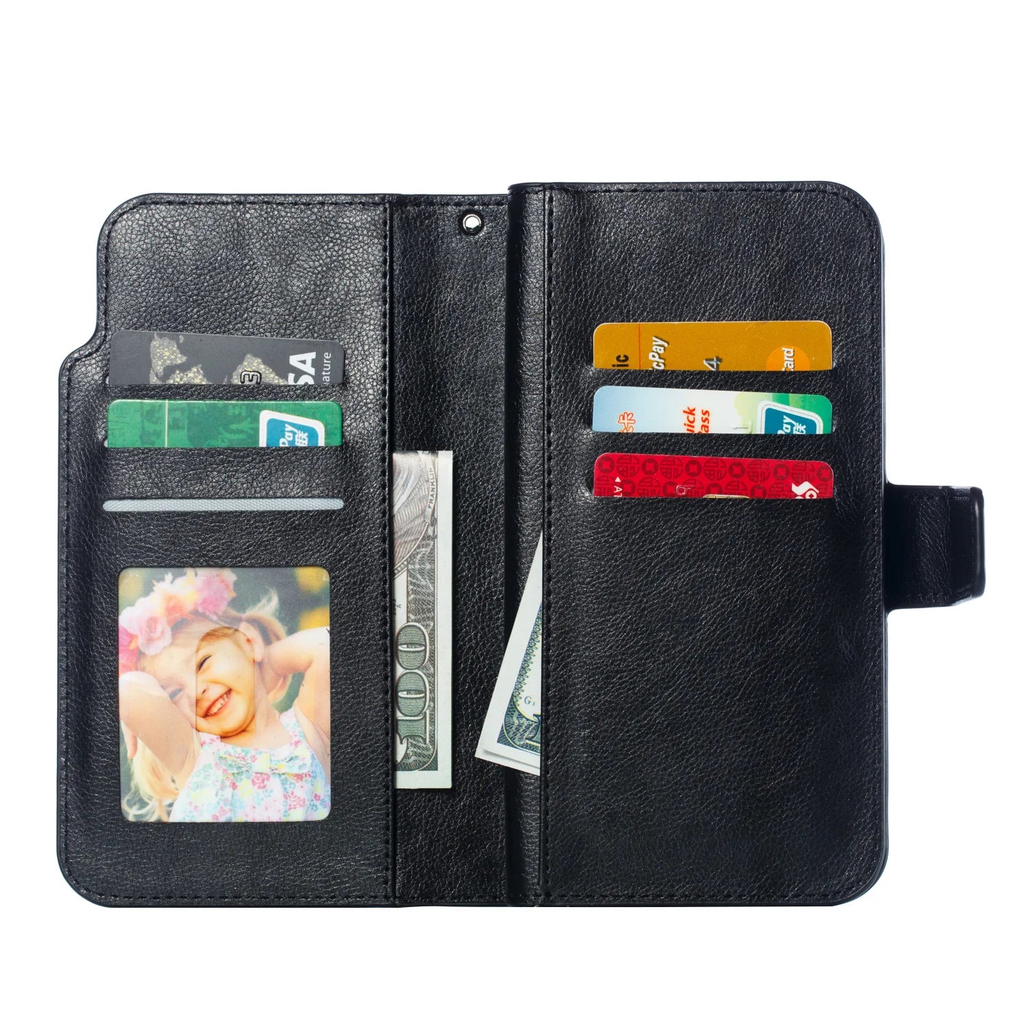 Card Slots Wallet Flip Leather Galaxy A and M Case - DealJustDeal