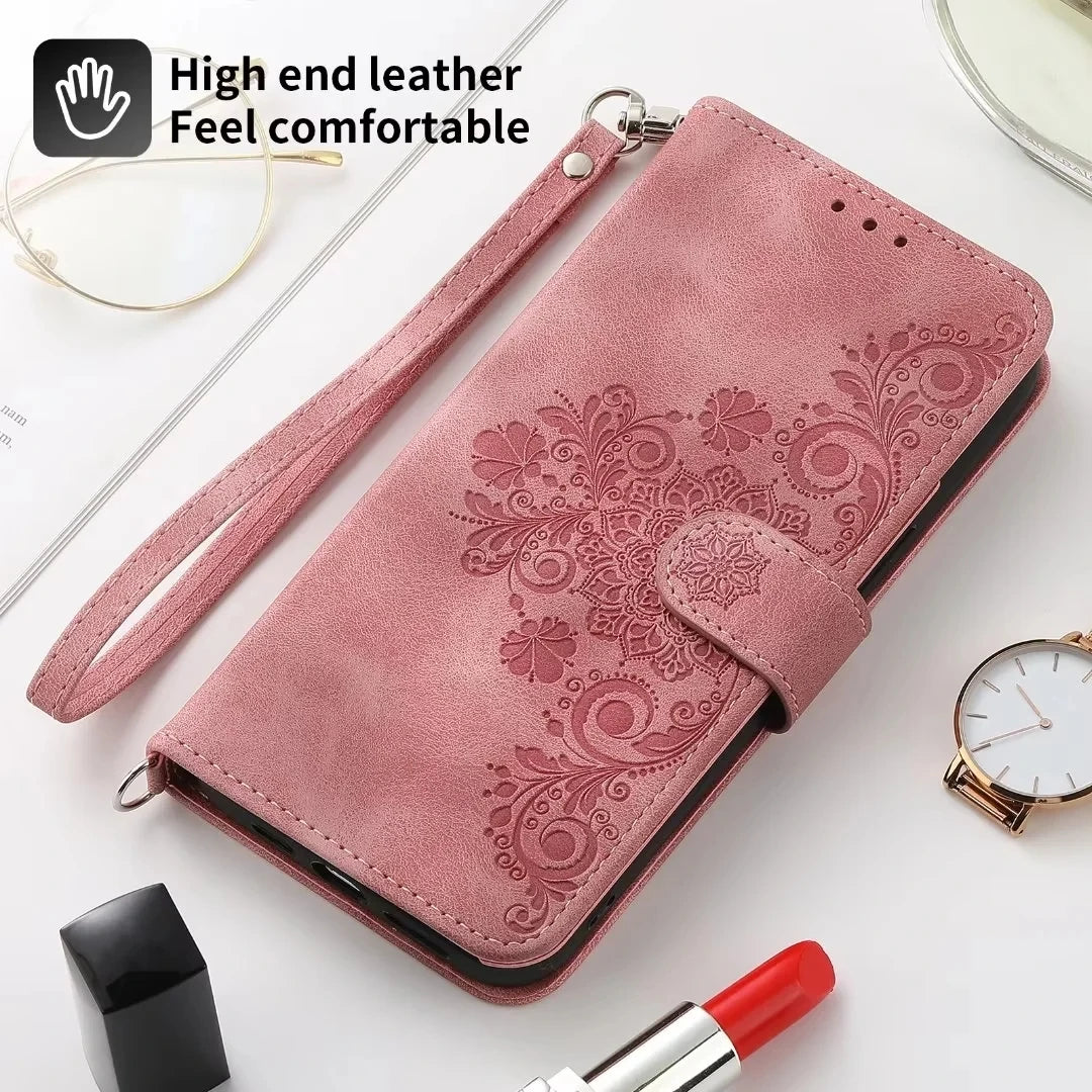 Flip Wallet Card Leather Galaxy A and M Case - DealJustDeal