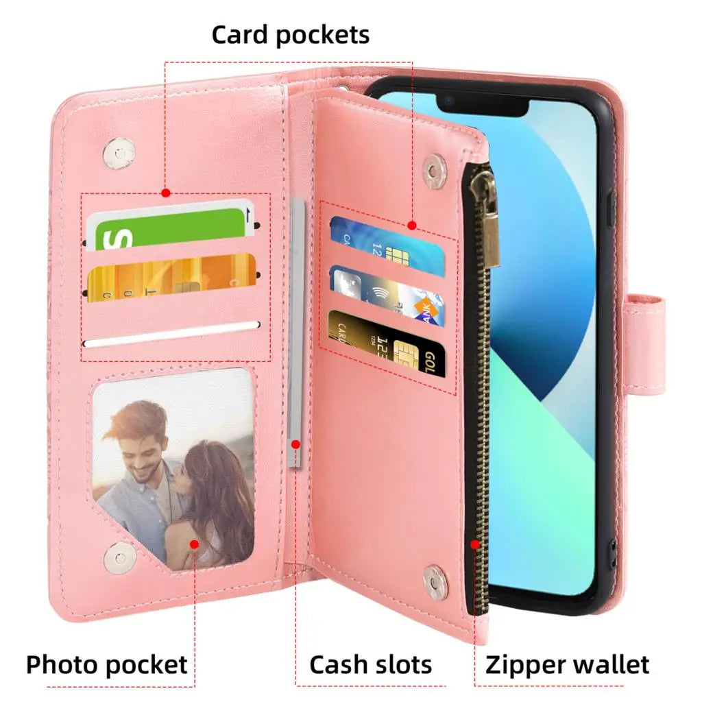 Flip Leather Wallet Google Case - DealJustDeal