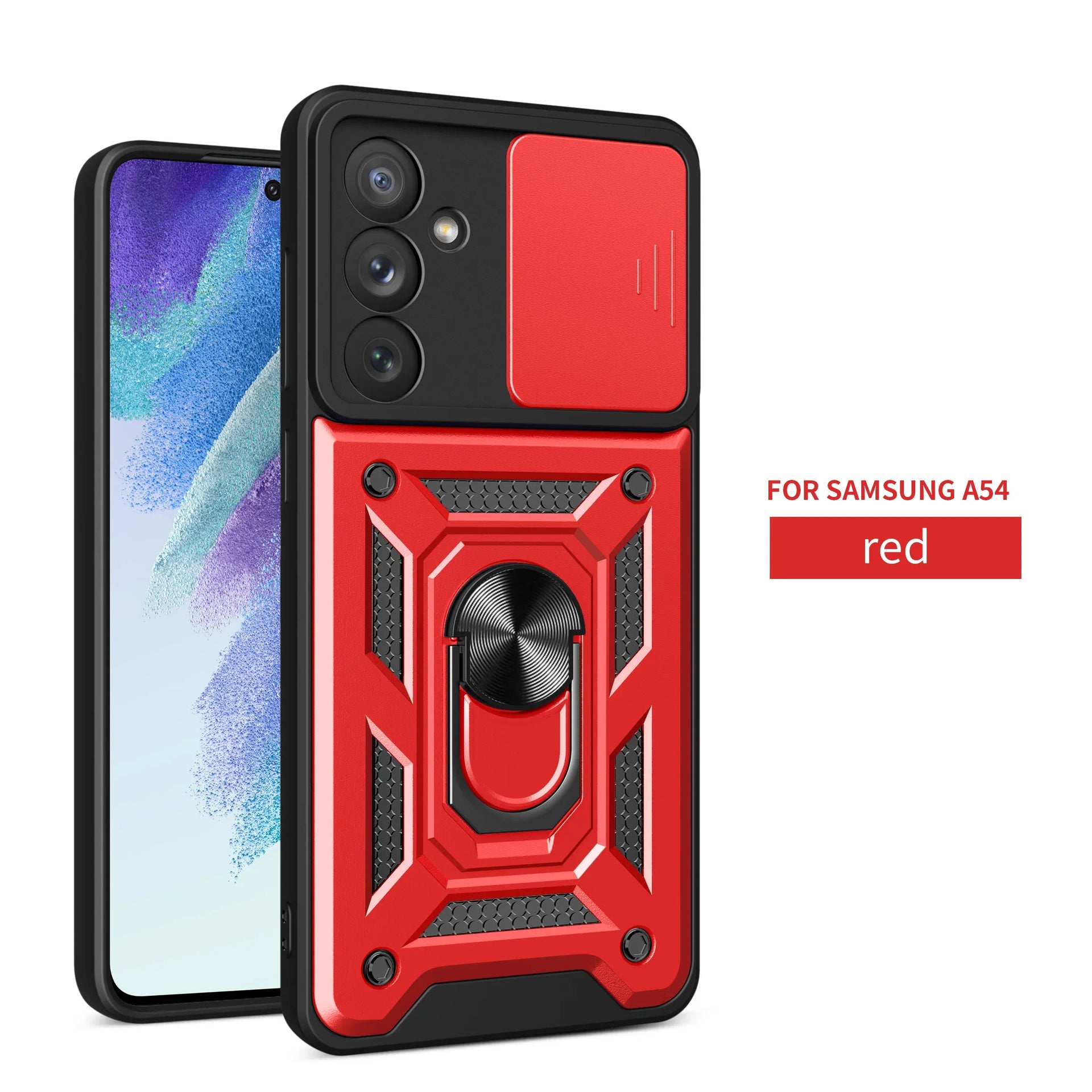 ShockProof Metal Brackets Lens Protection Galaxy M Case - DealJustDeal