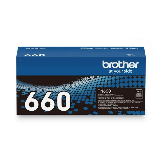 Brother TN660 2600 Page-Yield High-Yield Toner - Black - DealJustDeal