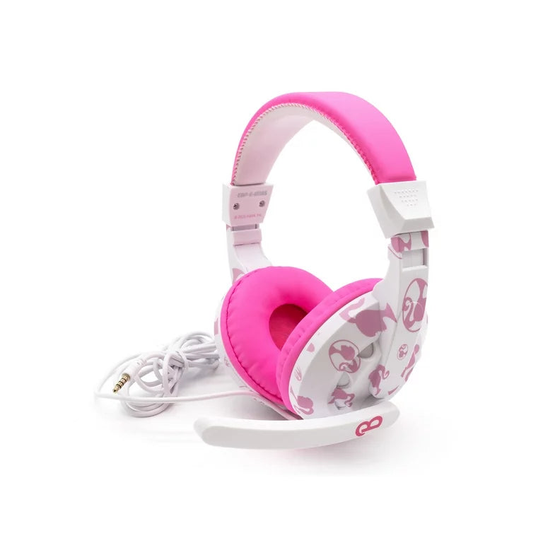 Barbie Printed Tech Bundle: Including Headphone + Mouse + Keyboard - DealJustDeal