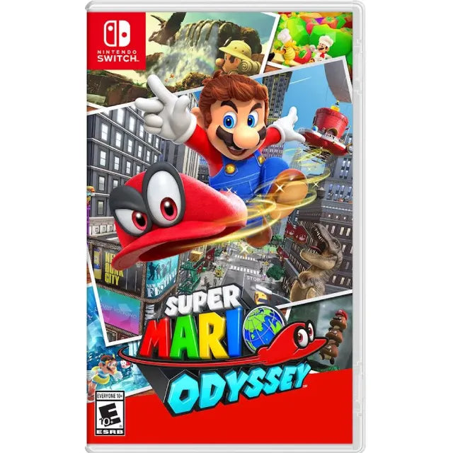 Nintendo Switch Animal Crossing: New Horizons +Super Mario: Odyssey - DealJustDeal