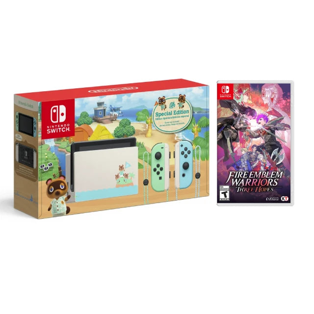 Nintendo Switch Animal Crossing: New Horizons + Fire Emblem Warriors: Three Hopes - DealJustDeal