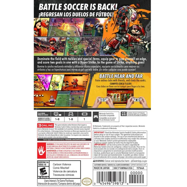 Nintendo Switch Animal Crossing: New Horizons + Mario Strikers: Battle League - DealJustDeal