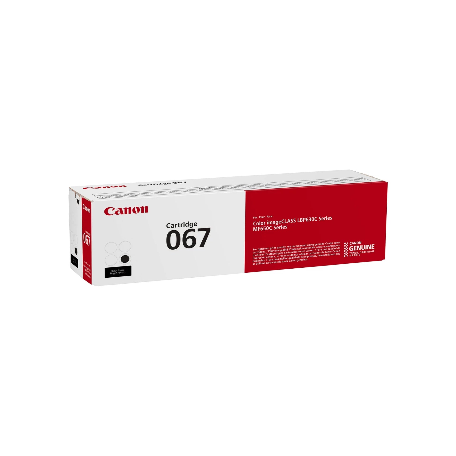 Canon 067 Black Standard Yield Toner Cartridge (5102C001), Pack Of 2 - DealJustDeal