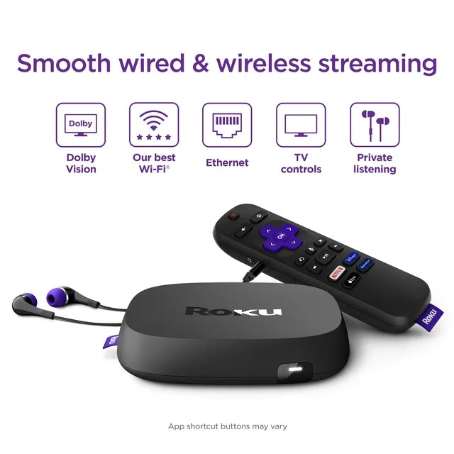 Roku Ultra LT Streaming Device 4K/HDR/Dolby Vision/Dual-Band Wi-Fi - DealJustDeal