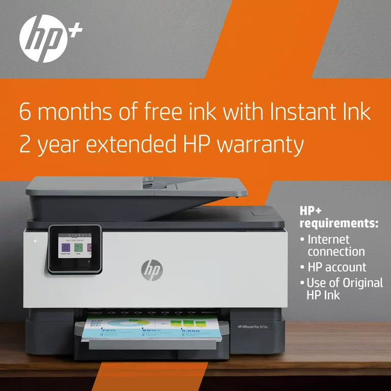 HP OfficeJet Pro 9018e All-in-One Wireless Color Inkjet Printer - DealJustDeal