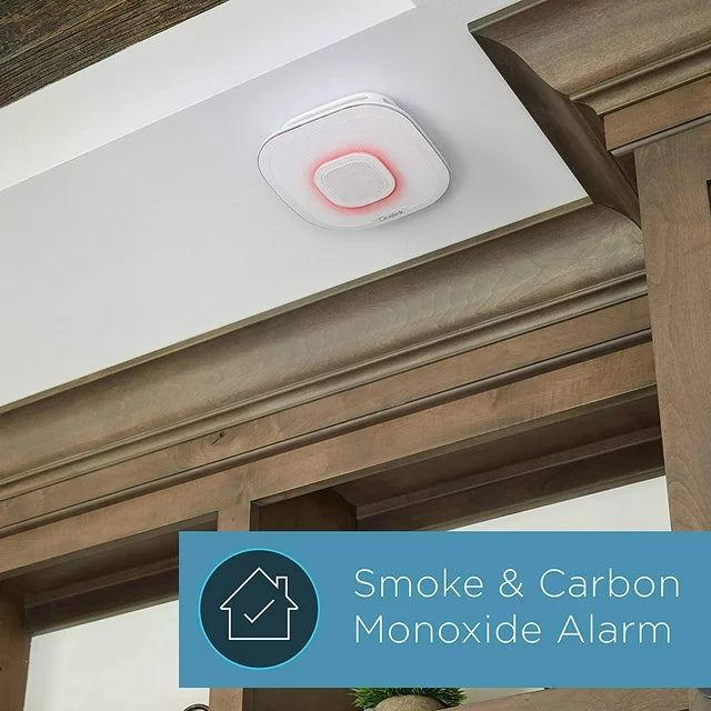 First Alert Smart Assistant Enabled Smoke Detector and Carbon Monoxide Detector Alarm with Premium Home Speaker, Onelink Safe & Sound by First Alert - DealJustDeal