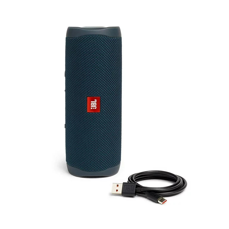 JBL Flip 5 Portable Waterproof Wireless Bluetooth Speaker - Blue - DealJustDeal