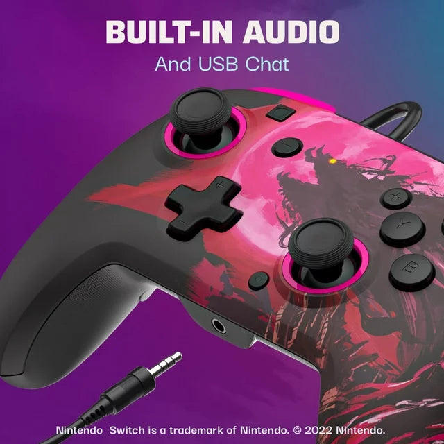 PDP REMATCH Wired Controller: Calamity Ganon For Nintendo Switch, Nintendo Switch - OLED Model - DealJustDeal