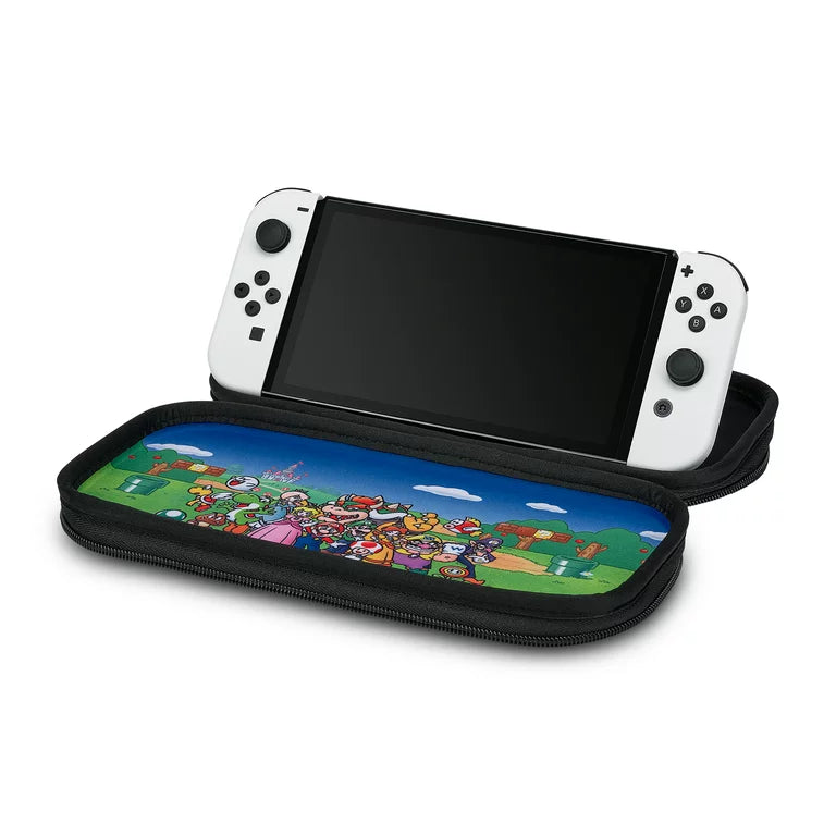 PowerA Enhanced Wired Controller and Slim Case for Nintendo Switch — Mario Fireball - DealJustDeal