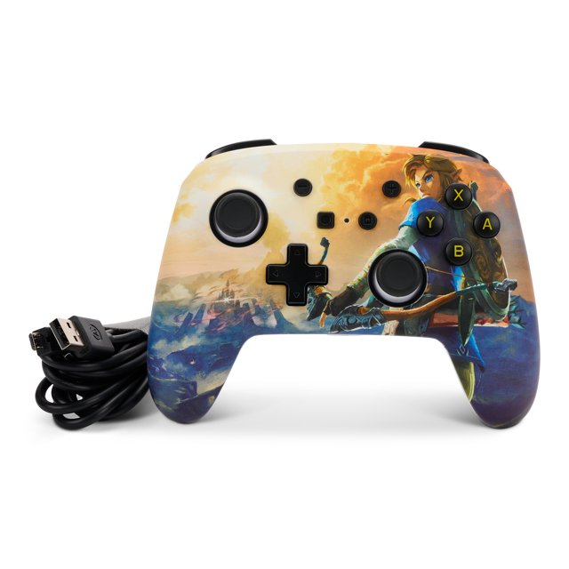 PowerA Enhanced Wired Controller for Nintendo Switch - Hyrule Hero - DealJustDeal