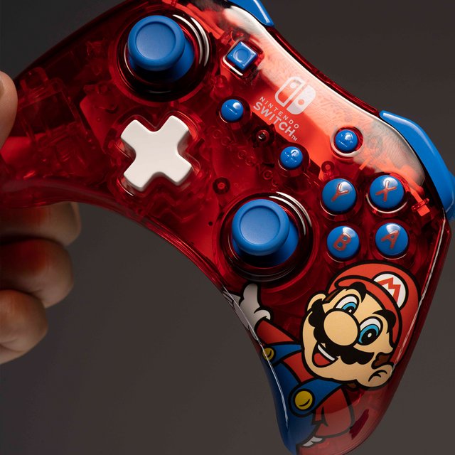 PDP Rock Candy Wired Controller: Mario Punch Nintendo Switch - DealJustDeal