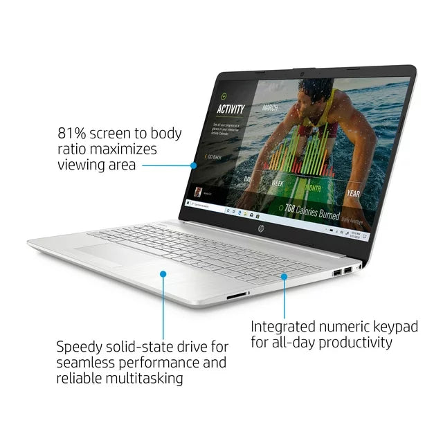 HP 15-dw3005wm 15.6" Laptop, Intel Core i5-1137G7, 8GB RAM, 512GB SSD, Windows 10 Home - DealJustDeal