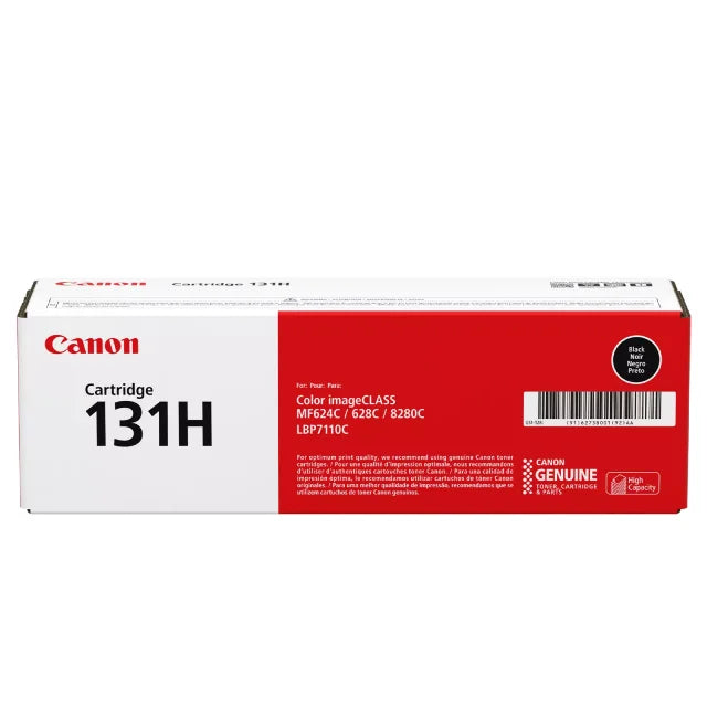 Canon 131H Black High Yield Toner Cartridge (6273B001AA) - DealJustDeal