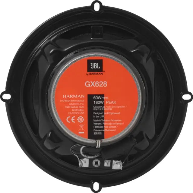 JBL GX Series 6.5" 2-Way Coaxial Car Loudspeakers with Polypropylene Cones (Pair) - DealJustDeal