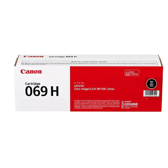 Canon 069H Black High Yield Toner Cartridge (5098C001) - DealJustDeal