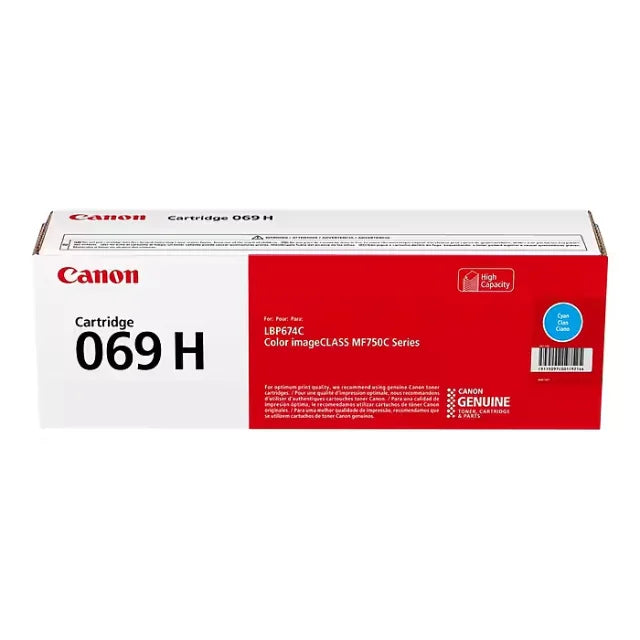 Canon 069H Cyan High Yield Toner Cartridge (5097C001) - DealJustDeal