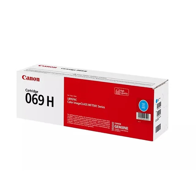 Canon 069H Cyan, Magenta, Yellow Toner Cartridges Set, Pack Of 3 - DealJustDeal