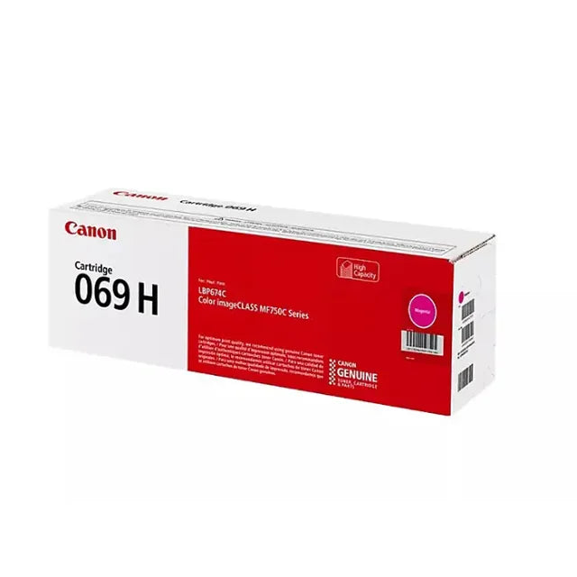 Canon 069H Cyan, Magenta, Yellow Toner Cartridges Set, Pack Of 3 - DealJustDeal