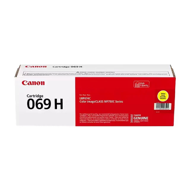 Canon 069H Yellow High Yield Toner Cartridge (5095C001) - DealJustDeal