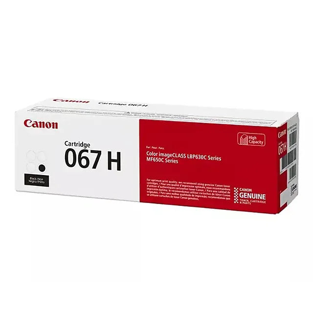 Canon 067H Black High Yield Toner Cartridge (5106C001), Pack of 2 - DealJustDeal