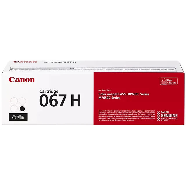 Canon 067H Black High Yield Toner Cartridge (5106C001), Pack of 2 - DealJustDeal