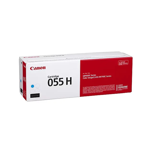 Canon 055H Cyan High Yield Toner Cartridge (3019C001) - DealJustDeal