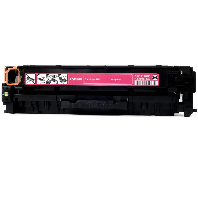 Canon 118 Black, Black, Cyan, Magenta, Yellow Standard Yield Toner Cartridge, 5/Pack - DealJustDeal