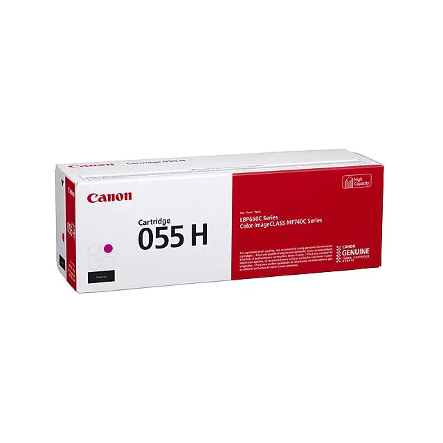 Canon 055H Magenta High Yield Toner Cartridge (3018C001) - DealJustDeal