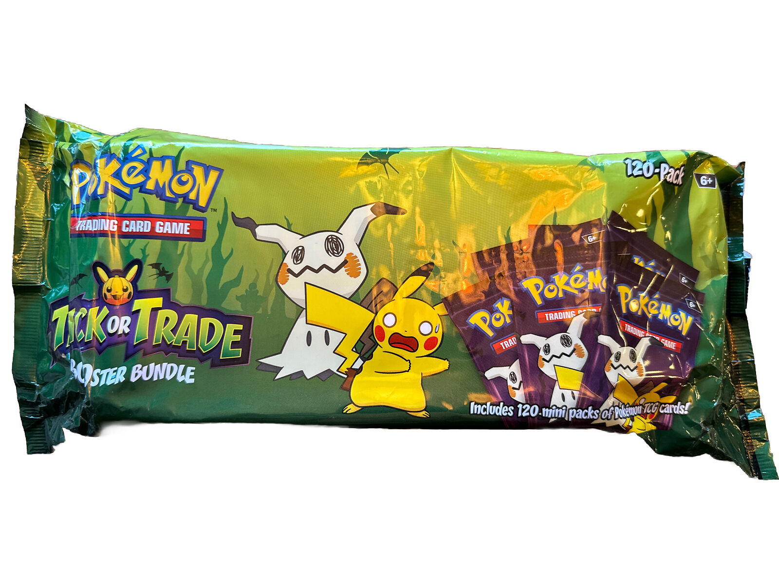 120 Packs Pokémon TCG Booster Trick Or Trade Halloween Bundle - DealJustDeal