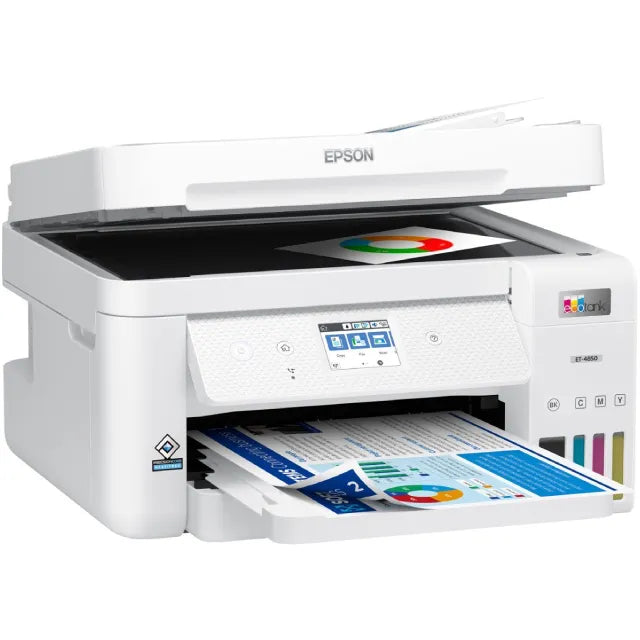 Epson EcoTank ET-4850 Wireless Color All-In-One Inkjet Printer (C11CJ60202) - DealJustDeal