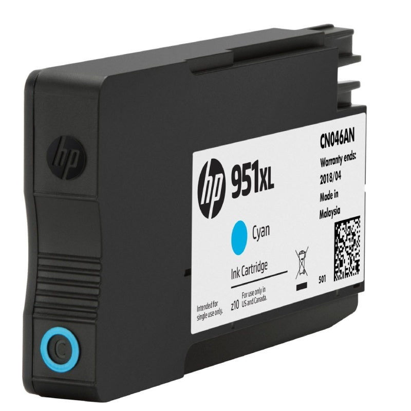 HP - 951XL High-Yield Ink Cartridge - Cyan - DealJustDeal