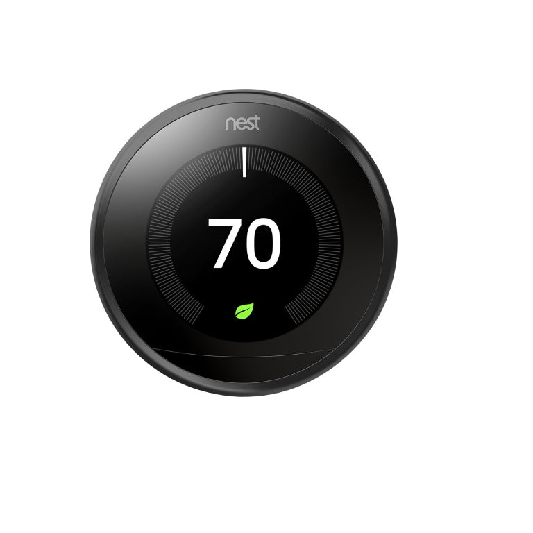 Google - Nest Learning Thermostat - 3rd Generation - Black - DealJustDeal