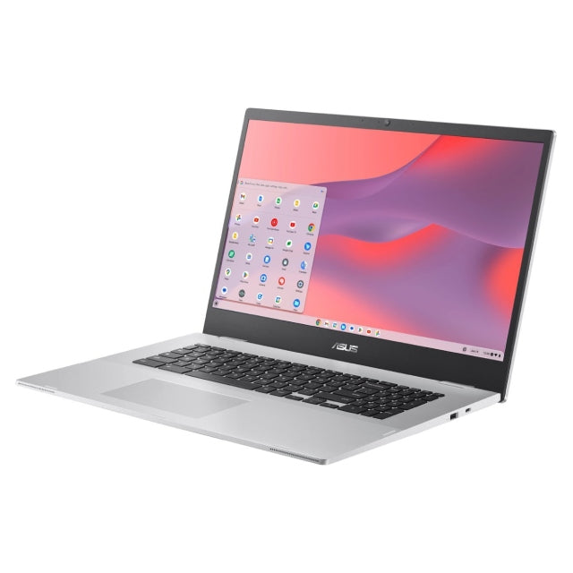 ASUS - 17.3" Chromebook Laptop - Intel Celeron N4500 with 4GB Memory - 64GB eMMC - Silver - DealJustDeal