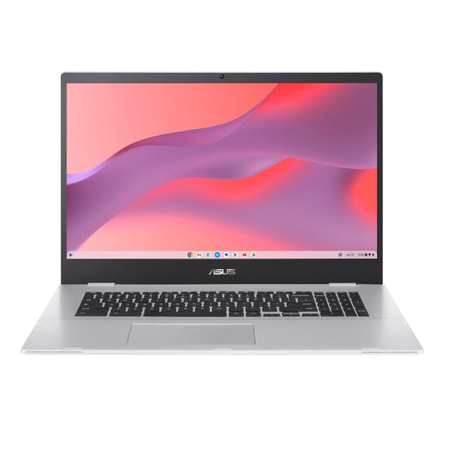 ASUS - 17.3" Chromebook Laptop - Intel Celeron N4500 with 4GB Memory - 64GB eMMC - Silver - DealJustDeal