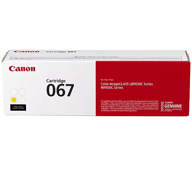 Canon 067 Black, Cyan, Magenta, Yellow Toner Cartridges Set, Pack Of 4 - DealJustDeal