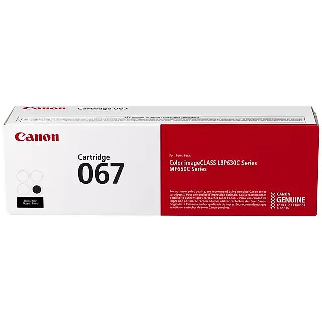 Canon 067 Black, Cyan, Magenta, Yellow Toner Cartridges Set, Pack Of 4 - DealJustDeal