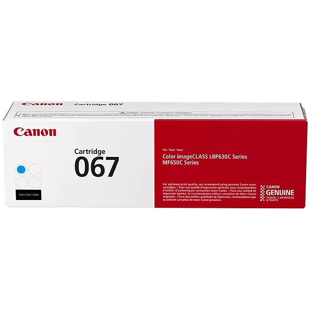 Canon 067 Black, Cyan, Magenta, Yellow Toner Cartridges Set, Pack Of 4 - DealJustDeal