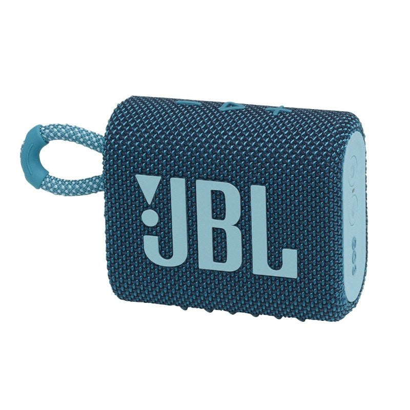 JBL - GO3 Portable Waterproof Wireless Speaker - Blue - DealJustDeal